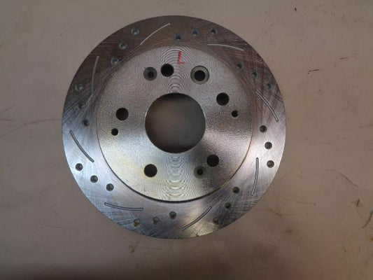 1 NOS CENTRIC SLOTTED/DRILLED BRAKE ROTOR FOR ACURA CL 02-03 121.40052 L1