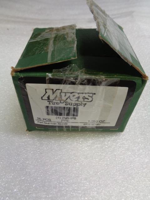 NEW MYERS TIRE SUPPLY 1.25LB CLIP-ON WHEEL WEIGHTS 55-069 R5TA