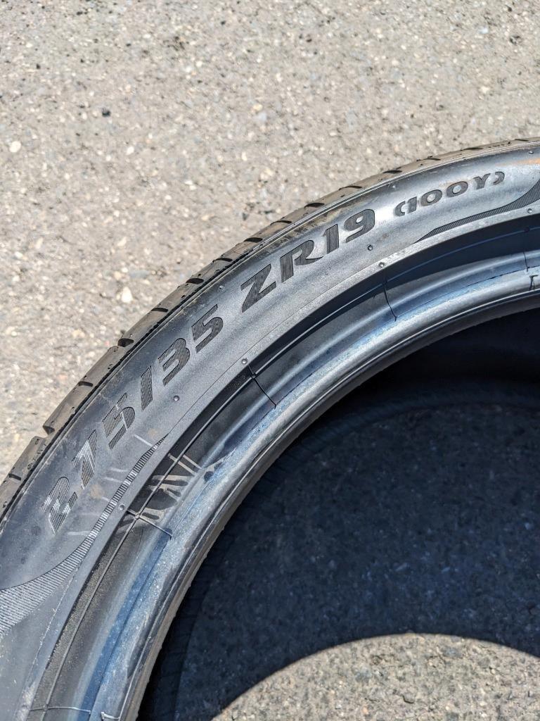 2 PIRELLI P ZERO PZ4 SPORT (*) BMW P 275 35 19 100Y SUMMER TIRES 3257500 CQ3