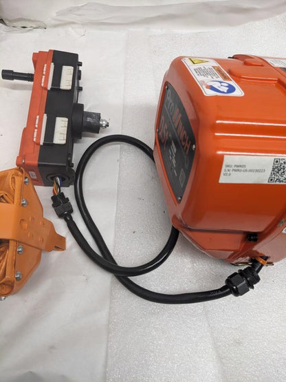 PROWINCH PWR05i 1/2 TON ELECTRIC CHAIN HOIST 2 SPEED 20FT G100 CHAIN NEW BSR3.1