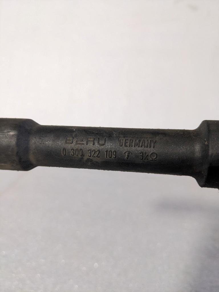 PORSCHE 108533116 IGNITION CABLE SET BERU ZEF601 FOR PORSCHE 993 3.6L USED R25