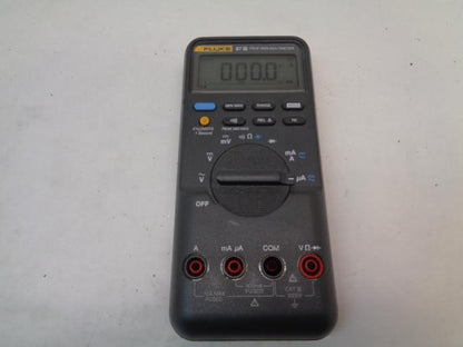 USED FLUKE 87 III TRUE RMS MULTIMETER 1000V-AC TEST EQUIPMENT R6
