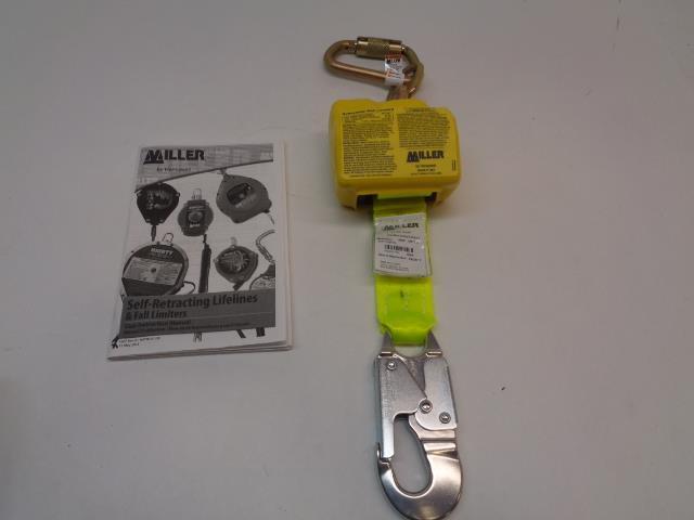 HONEYWELL MILLER SELF-RETRACTING LIFELINE 10 FT. 310 LBS CAPACITY 36WA07 R28