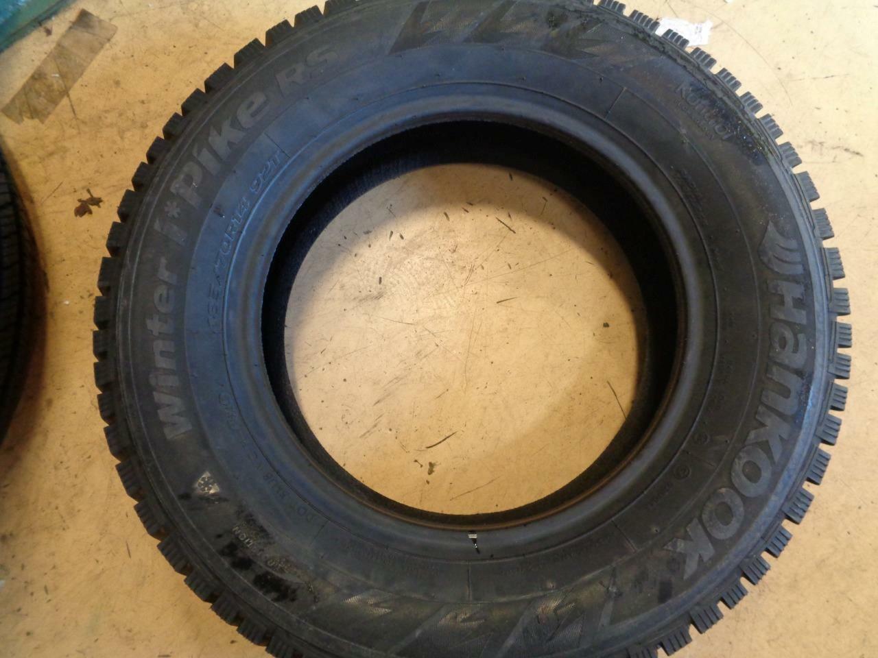 1 NEW TIRE HANKOOK WINTER I PIKE RS P 185 70 14 92T SL 1014444