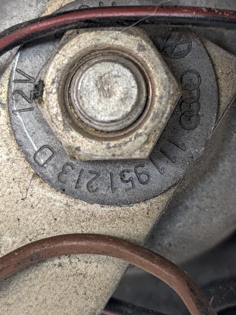 PORSCHE 911 ANTI-THEFT WARNING HORN ALARM SYSTEM 400HV 111951213 #3 USED R21T2