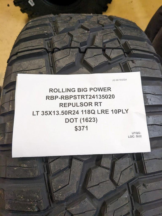 ROLLING BIG POWER REPULSOR RT LT 35 13.5 24 118Q LRE 10PLY TIRE RBPSTRT24135020