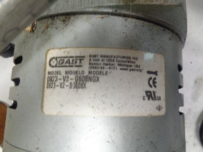 MARATHON MOTOR 5KC49RN0666X WITH GAST 0823-V2-G608NGX VACCUM PUMP 10 PSI NEW J1