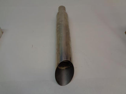 1 USED EXHAUST TIP 22" LENGTH 2.3" INLET 3.4" OUTLET R16