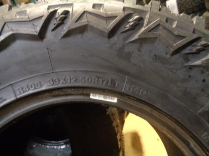 2 AMERICUS RUGGED M/T LT 33 12.5 17 114Q LRD 8PLY TIRES AMD2300 SU7