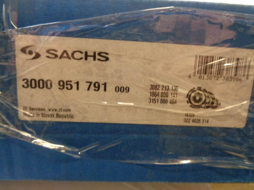 USED SACHS 3000-951-791 | 996.116.015.00 for PORSCHE 996 911 CLUTCH ASSEMBLY R24