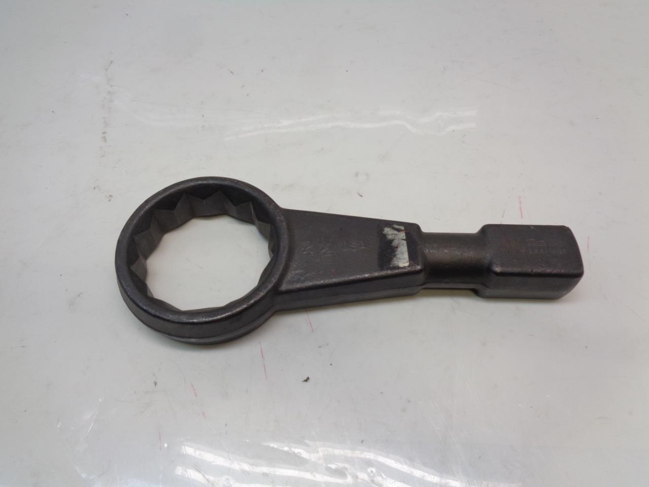 NEW MARTIN TOOLS 3-3/4 12PT STRAIGHT STRIKING WRENCH BLACK OXIDE 1819B R22T7