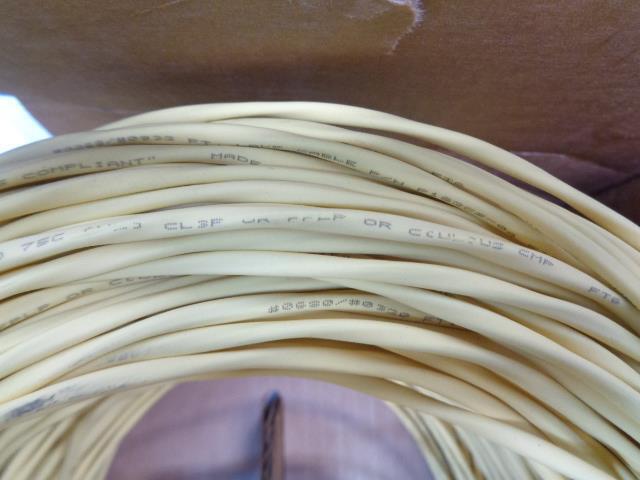NEW LAKE CABLE 1000ft 16 AWG 2 CONDUCTOR 19 STRAND BARE COPPER WIRE P162CS R35