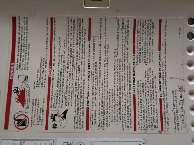 NORITZ NATURAL GAS 250,000 BTU TANKLESS WATER HEATER N-0931M BSR3.2