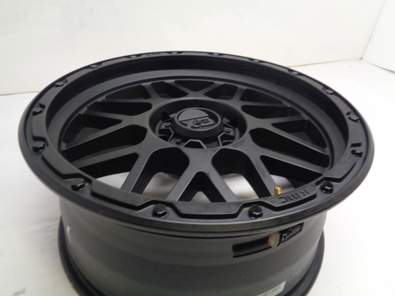 NEW KMC KM544 MESA 20X9 6X135 ET18 SATINBLACK GLOSS BLACK LIP WHEEL WR
