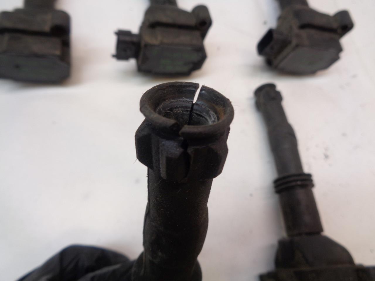 USED SET OF 5 PORSCHE 03-08 911 996 BOXSTER IGNITION COIL 996.602.102.00  R20T6