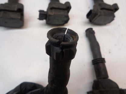 USED SET OF 5 PORSCHE 03-08 911 996 BOXSTER IGNITION COIL 996.602.102.00  R20T6