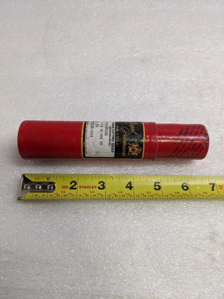 REGAL CUTTING TOOLS 017852AS LARGE TAP 1-1/8"-8 NS HSS H5 4FL BTM NEW R22T5