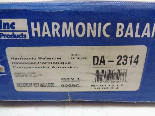 PIONEER INC. HARMONIC BALANCER FOR BUICK,OLDSMOBILE & PONTIAC CHEVY DA-2314 R8TC