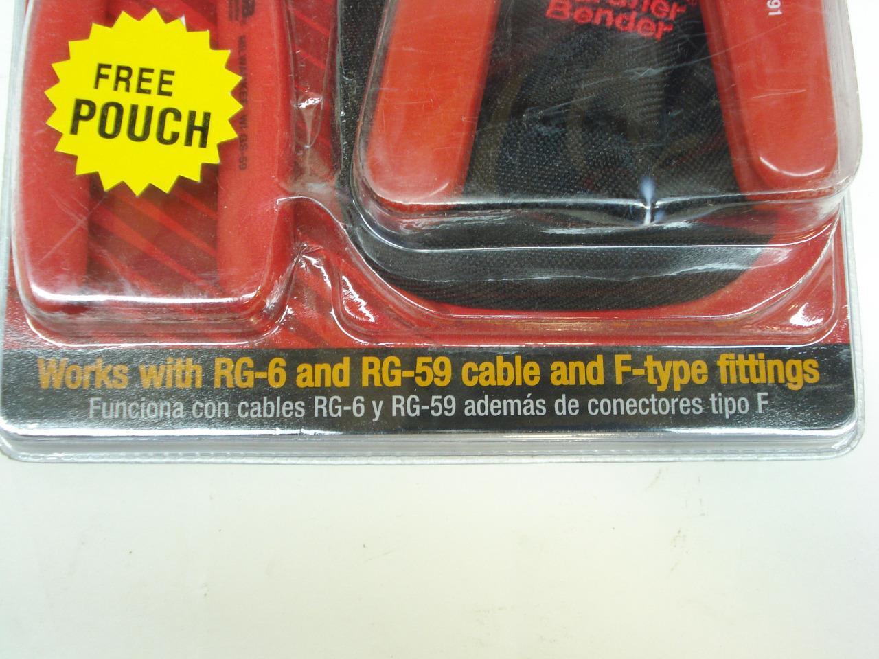 GARDNER BENDER DCK-001 COAX CABLE CRIMPING KIT GS-59 COAXIAL STRIPPER R22T5