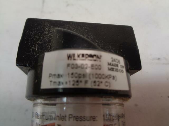 NEW WILKERSON PARTICULATE FILTER 1/4 INCH NPT F03-02-E00 R11