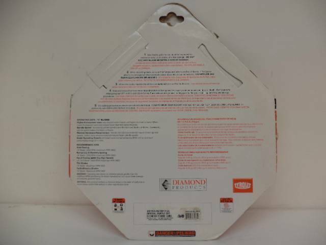 NEW CORE CUT IMPERIAL PURPLE GENERAL PURPOSE 14x125 DIAMOND BLADE DCI14125 SP1