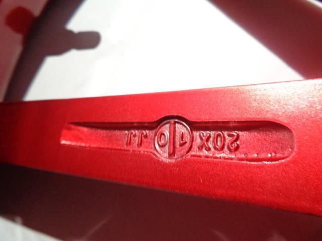 ROHANA RF01 RUBY RED 20X10 ET40 5X114.3 W/ LEXANI LX-20 265/30/20 NEW DAMAGED SR