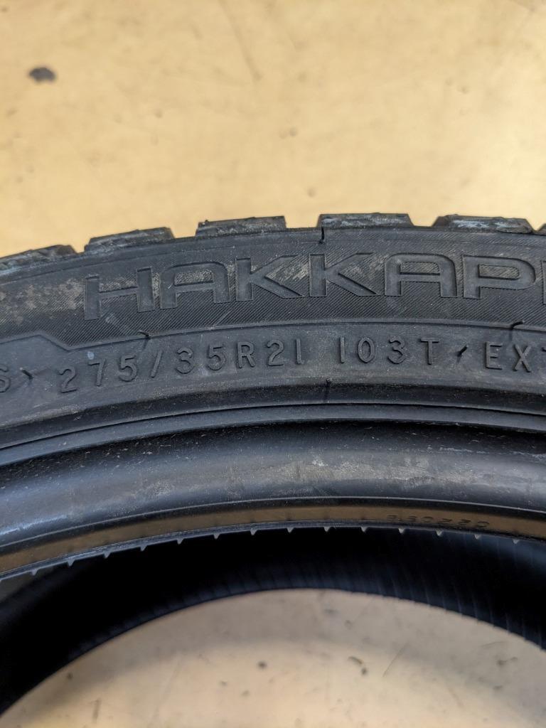 NOKIAN HAKKAPELIITTA  10 EV STUDDED FOAM P 275 35 21 103T XL TIRE TSF00017 CQ2