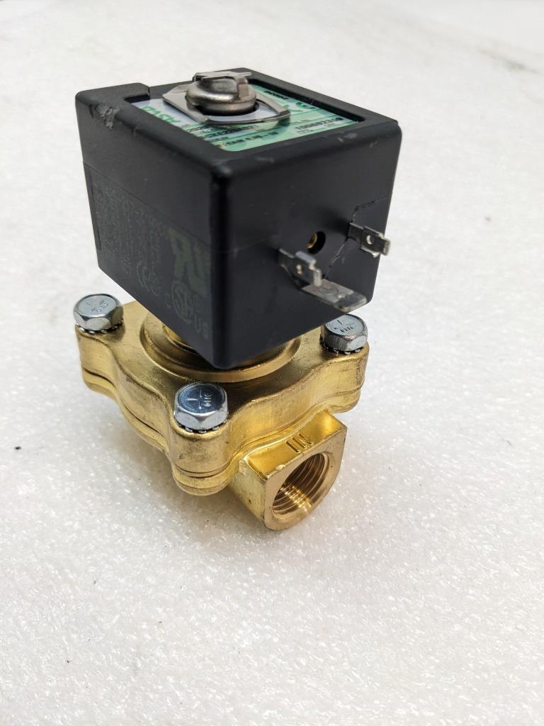 ASCO SCXE220A021 PILOT OPERATED STEAM SOLENOID VALVE 1/2" ORIFICE NEW R27