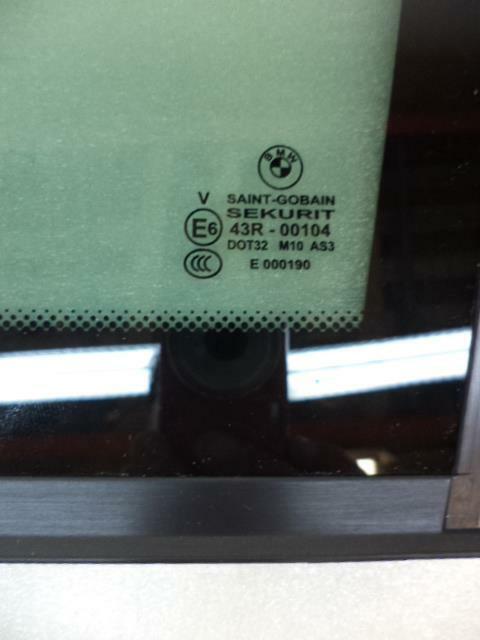 NEW OEM BMW 2004-10 X3 REAR RIGHT QUARTER GLASS 51 36 3 413 918 SR