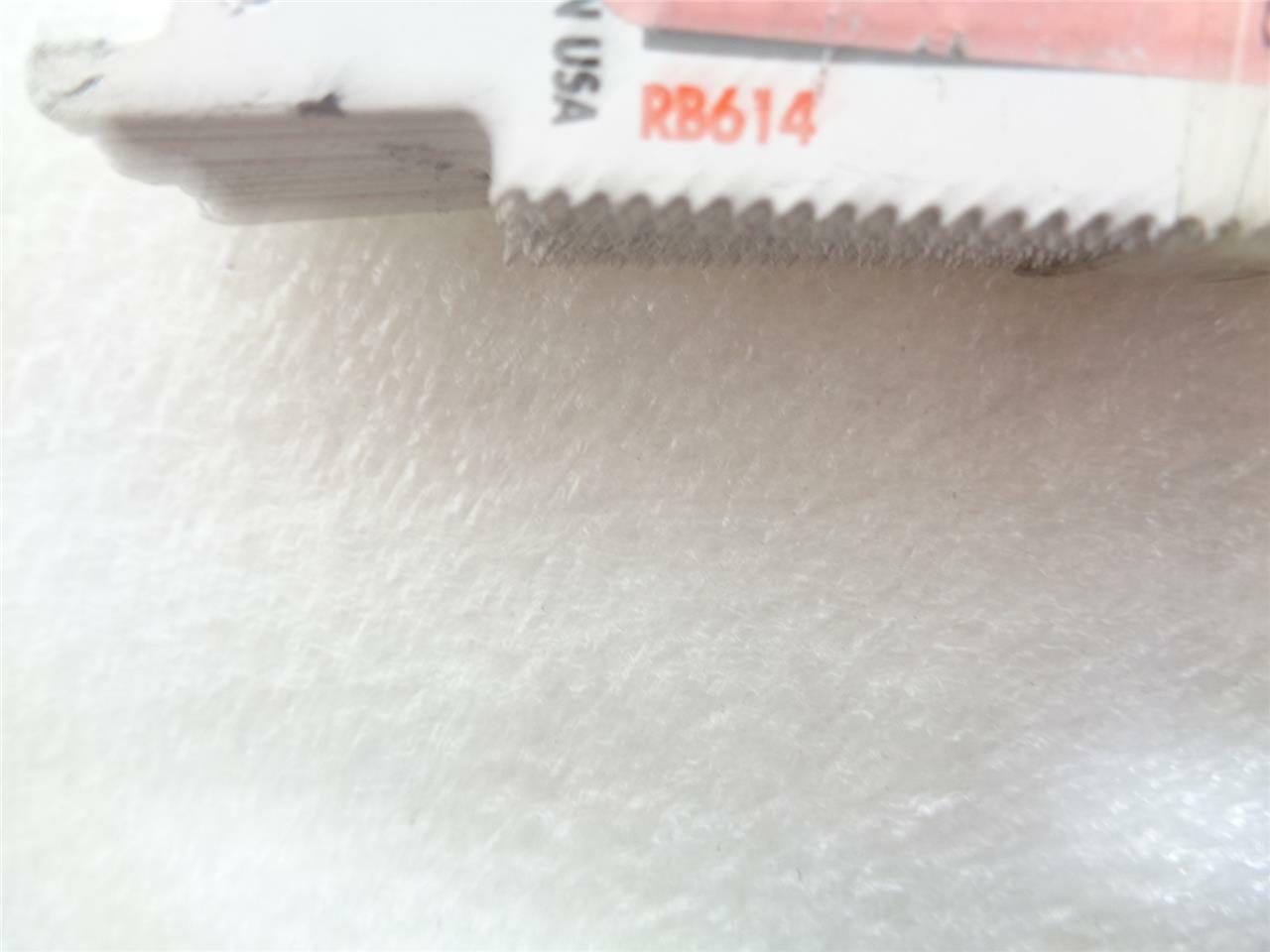 NEW 20 PACK MORSE 6 INCH RECIPROCATING SAW BLADES 14 TPI RB614 SP2T1