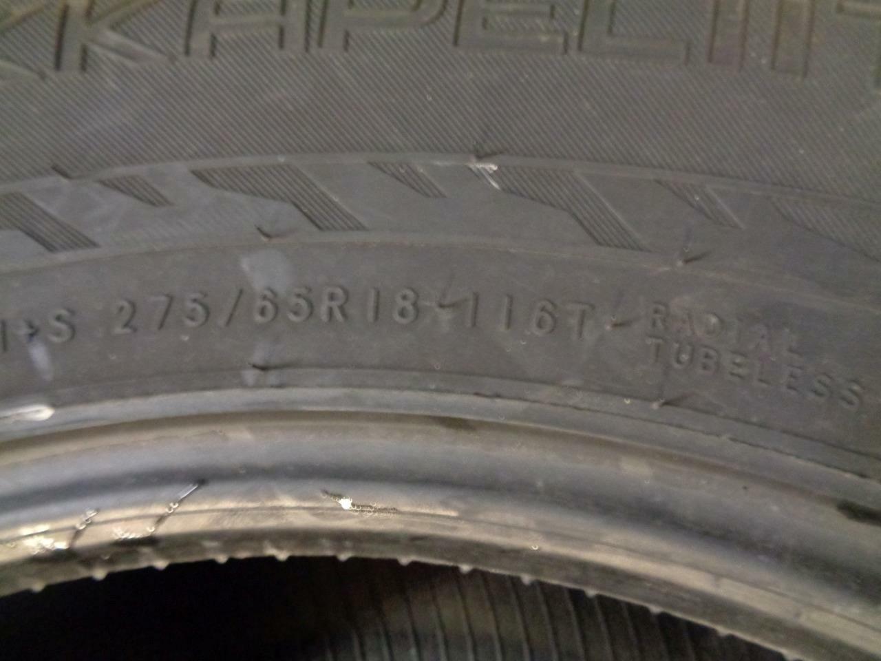 1 NEW TIRE NOKIAN HAKKAPELIITTA 9 SUV P 275 65 18 116T SL TS32244
