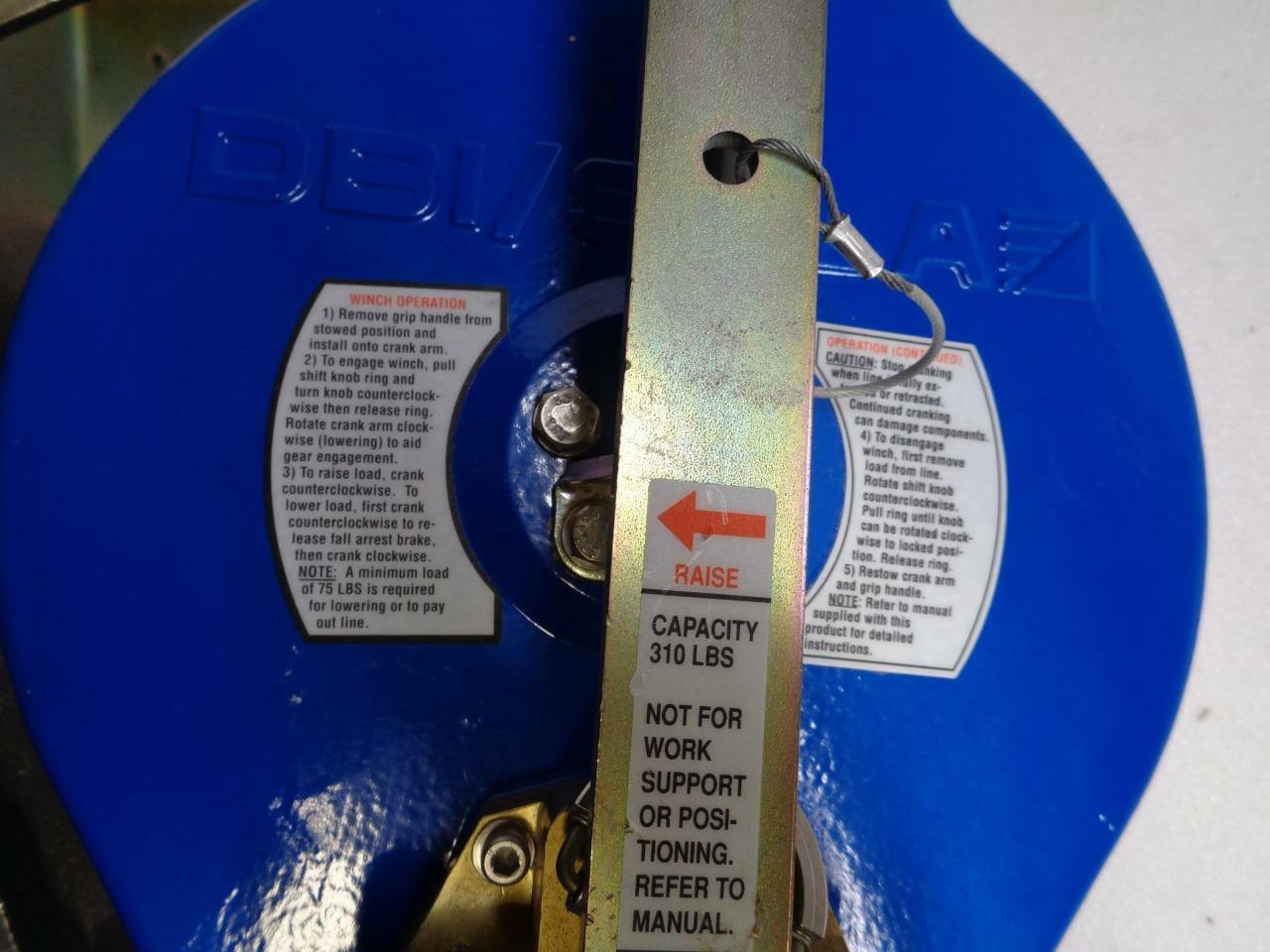 DBI-SALA 50 ft. Sealed SRL with Retrieval Winch and Mounting Bracket L3602-1