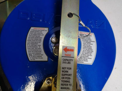 DBI-SALA 50 ft. Sealed SRL with Retrieval Winch and Mounting Bracket L3602-1