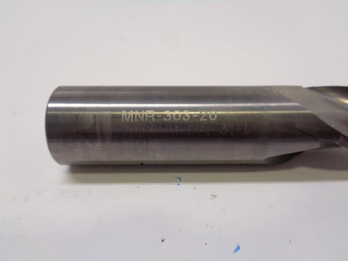 ROBB JACK 20MM X 38MM X 20MM X 104MM 3 FLUTE METRIC END MILL MNR-303-20 R22T6BM