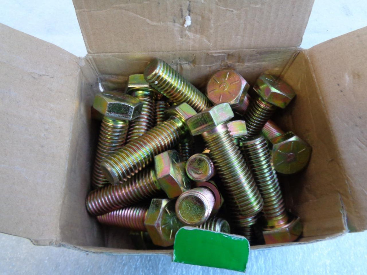 NEW PACK OF 25 HILLMAN HEX CAP SCREWS 5/8-11 X 2 220322 R22T2
