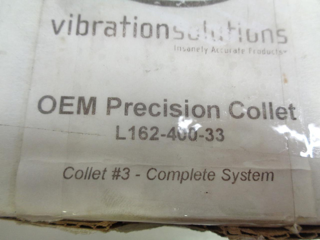Vibration Solutions OEM Precision Collet GM System #3 L162-400-33 R22T5