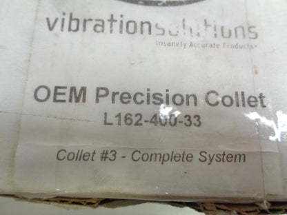 Vibration Solutions OEM Precision Collet GM System #3 L162-400-33 R22T5