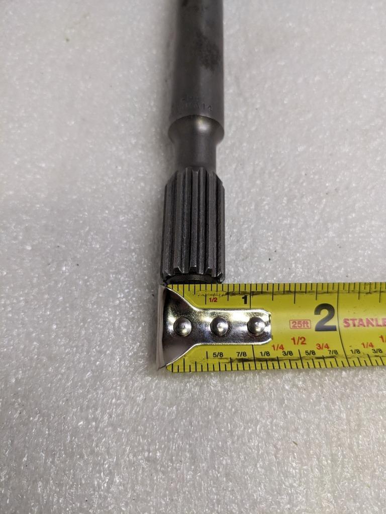 GALAXY INDUSTRIES RE-PB ROTARY SPLINE SHANK FOR REBAR/PLATE CUTTER NEW R22T5