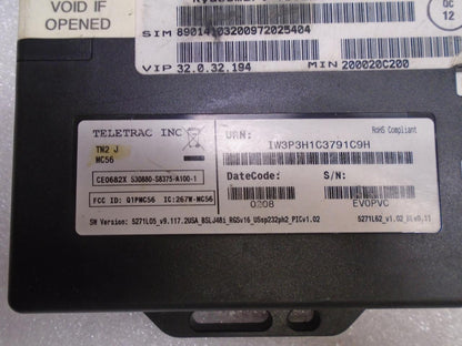 NEW RYDESMART VEHICLE GPS EQUIPPED TELETRAC TM2 J Fleet Tracking Unit R4TE