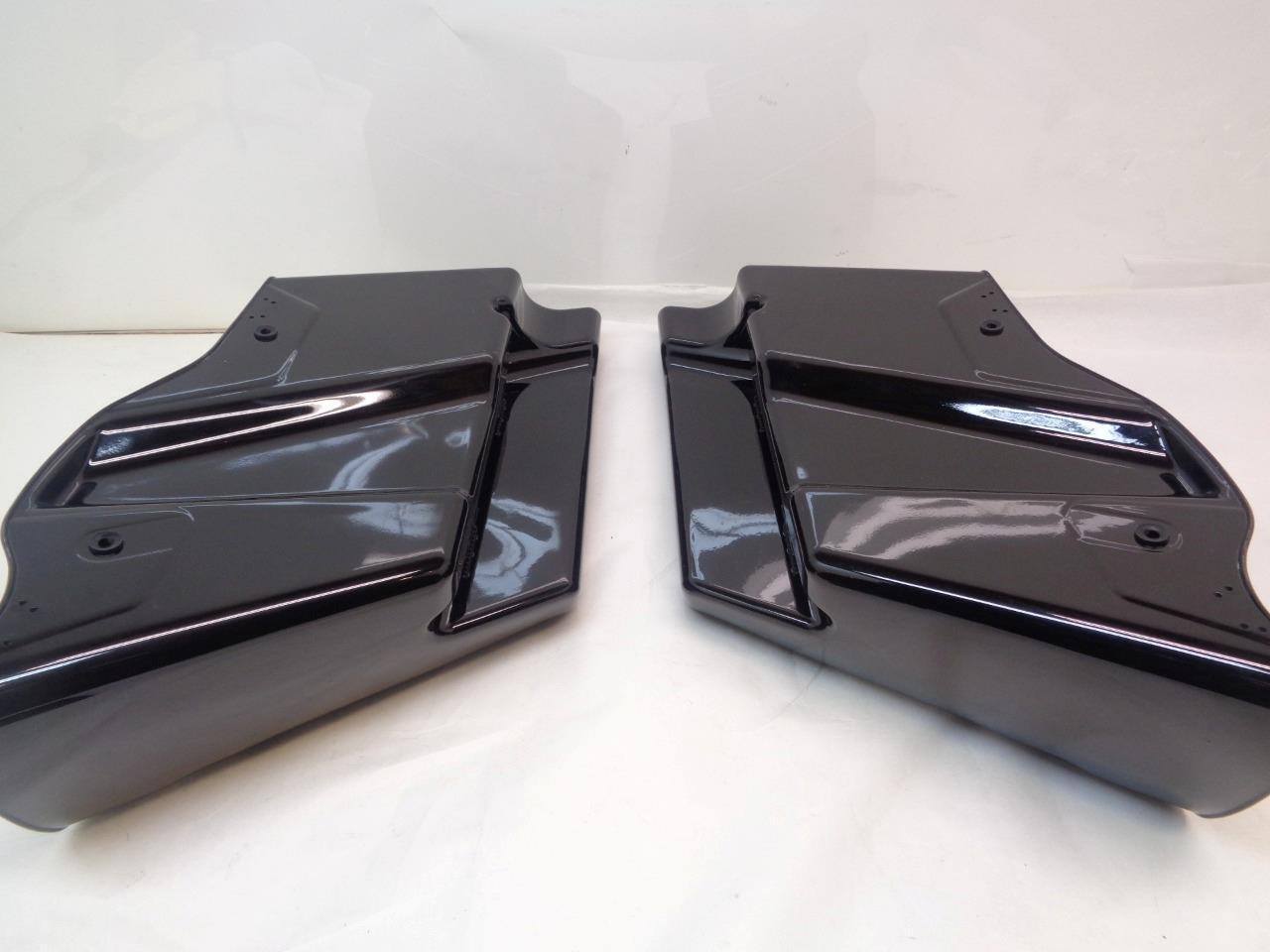 ADVANBLACK 4.5" STRETCHED SINGLE CUTOUT SADDLEBAG 2014+ HARLEY TOURING SB14  SR