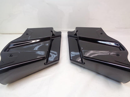 ADVANBLACK 4.5" STRETCHED SINGLE CUTOUT SADDLEBAG 2014+ HARLEY TOURING SB14  SR