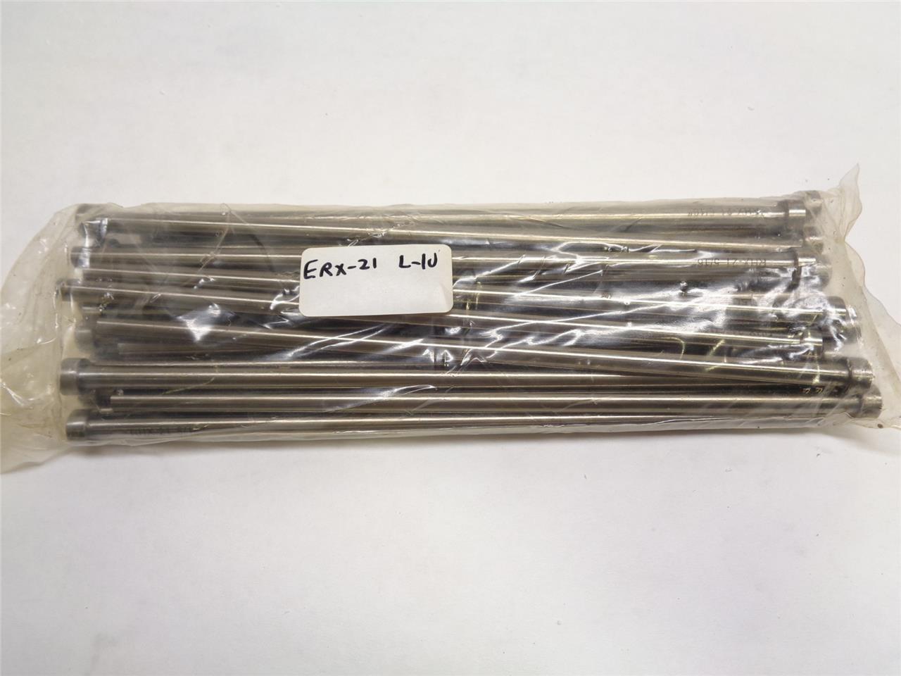 NEW 25 PACK OF REGAL COMPONENTS NITRIDED EJECTOR PINS ERX-21 L-10 R12TA