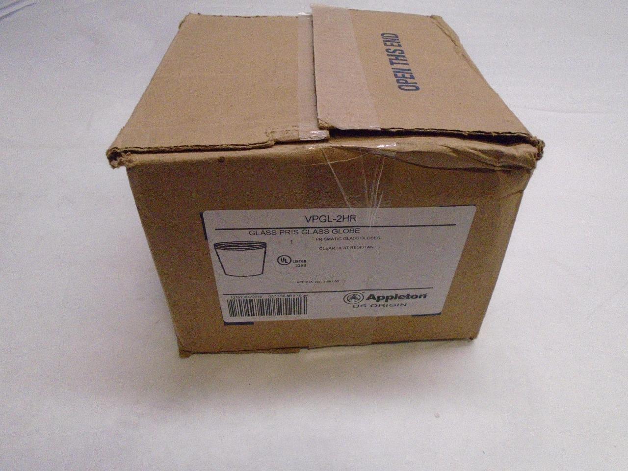 NEW APPLETON ELECTRIC VPGL-2HR 175W HT-RESIN GLOBE SR