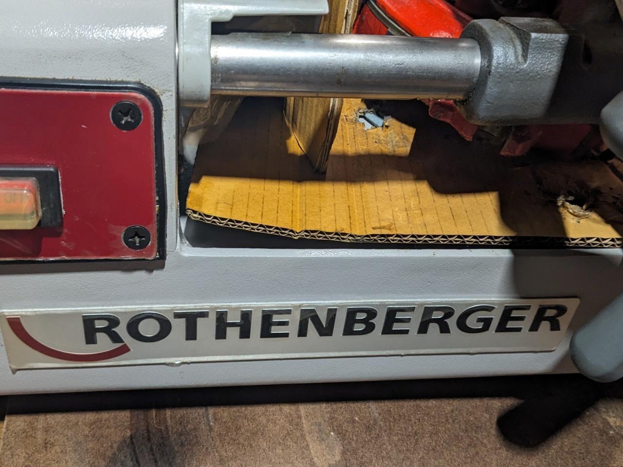 ROTHENBERGER 63006 Pipe Threading Machine 1/2 To 4 In B2