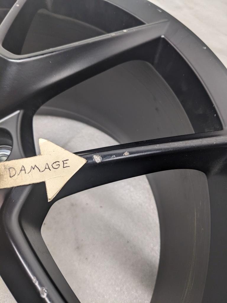 1 HONDA WHEEL 42700T60A92 19X9.5 ET60 POWDER COAT BLACK 5X120 NEW B2