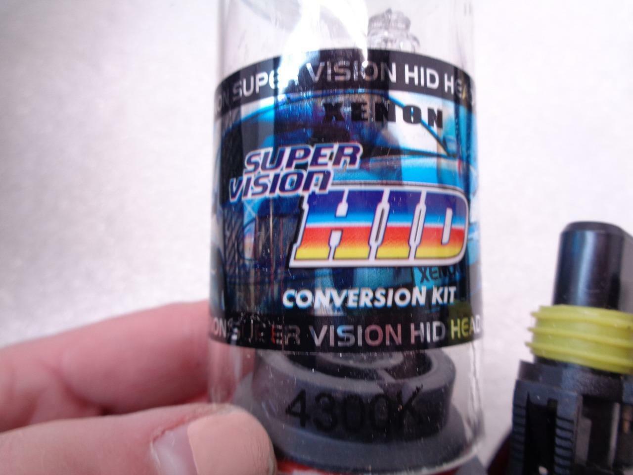 NEW XENON-VISION HID LIGHTING SYSTEM BRIGHT DAYLIGHT CONVERSION KIT H16 4300K SR