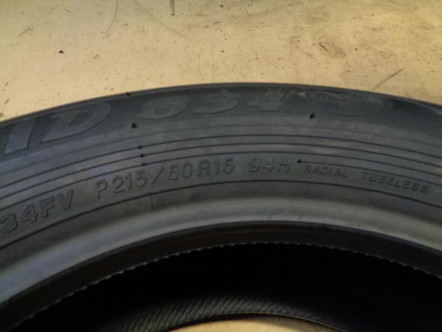 YOKOHAMA AVID S34FV P 215 60 16 94 H SL TIRE 110193250 BQ4