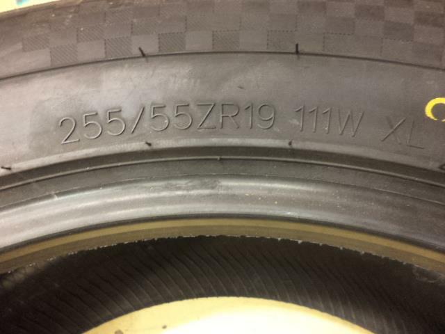 2 NEW OLD STOCK JOYROAD SUV RX702 TIRES 255 55 19 111W 25555194XL SU16