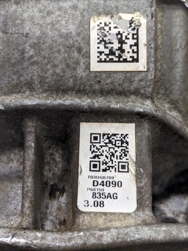 2019 DODGE CHELLENGER RWD AT 5.7L REAR 3.08 DIFFERENTAIL CARRIER RDU230FE BSRG5