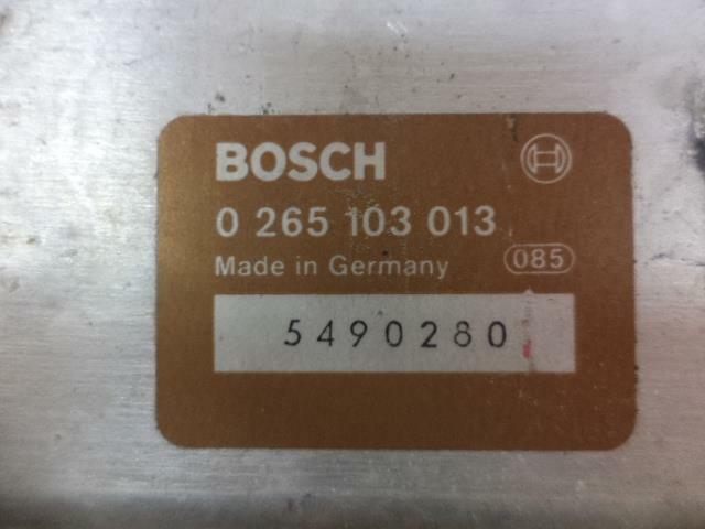 Bosch Porsche 944 S ABS Control Module USED GENUINE 0 265 103 013